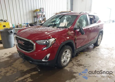 2021 GMC Terrain Awd Sle из США, поврежденный, VIN 3GKALTEV8ML318110